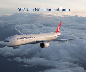 50% Ulje Në Fluturimet Tuaja